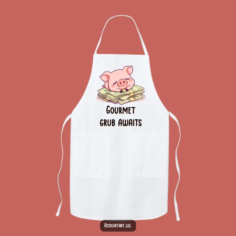 Funny Pig Money Apron - Cook Up Cash with This Hilarious Kitchen Gear!