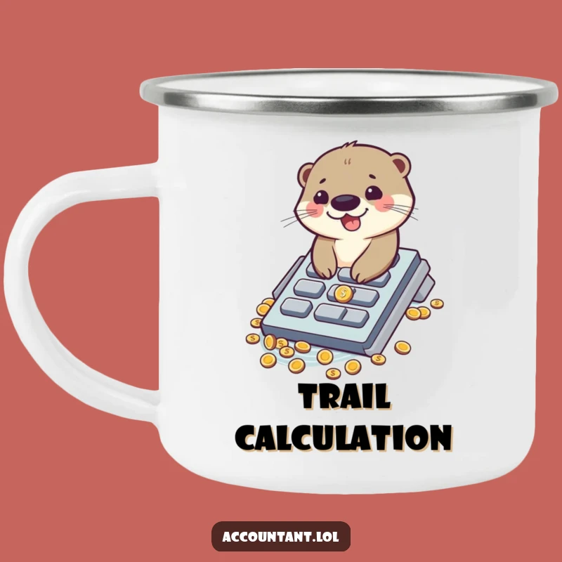 Funny Otter Camping Mug: Campfire Calculations - Durable & Hilarious Outdoor Gear, Great Funny Gift