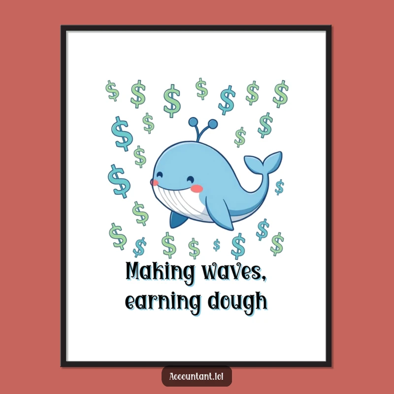 Free Printable Funny Whale Wall Art - Whimsical Decor for an Ocean of Joy