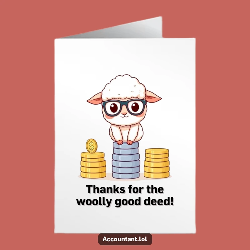Free Printable Funny Sheep Thank You Card: Show Appreciation with This Hilarious Downloadable Gift!