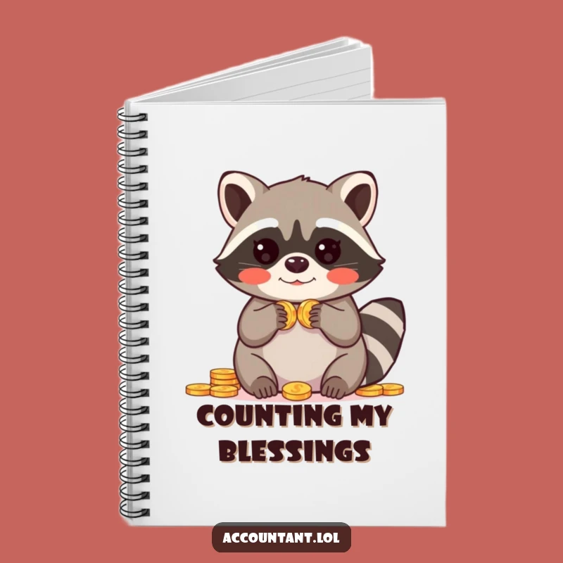 Funny Raccoon Notebook: Amazing Discoveries - Hilarious Journal, Ideal Funny Gift for Writers